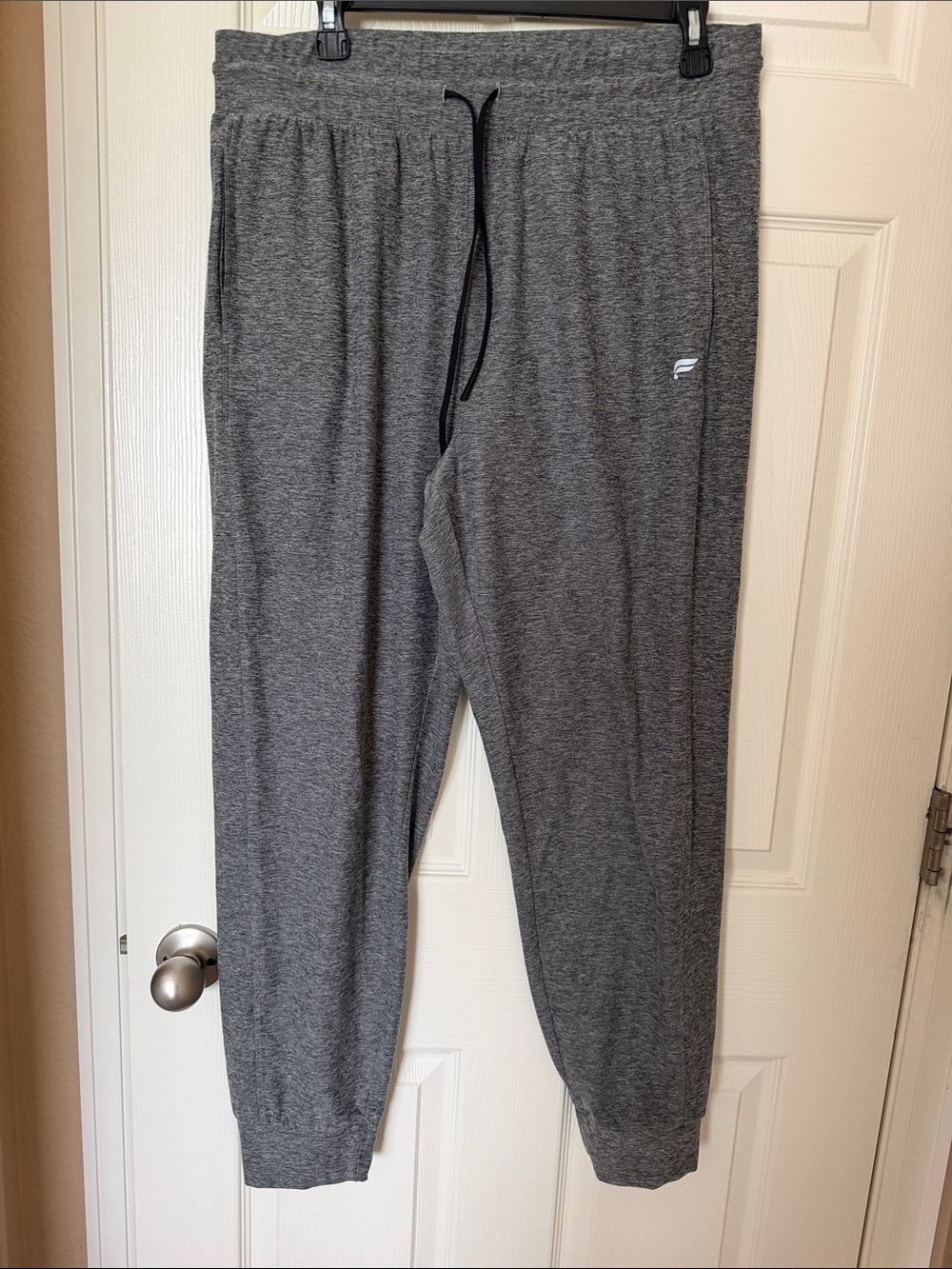 Fabletics Women's Charcoal Gray Knit Joggers